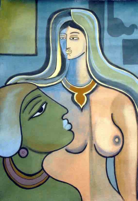 Woman and Goddess by Wasantha Namaskara