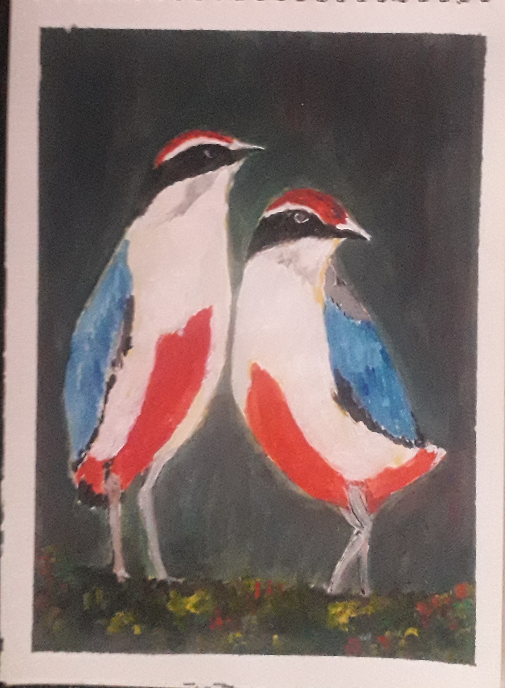 Pair of Birds by Simpson David