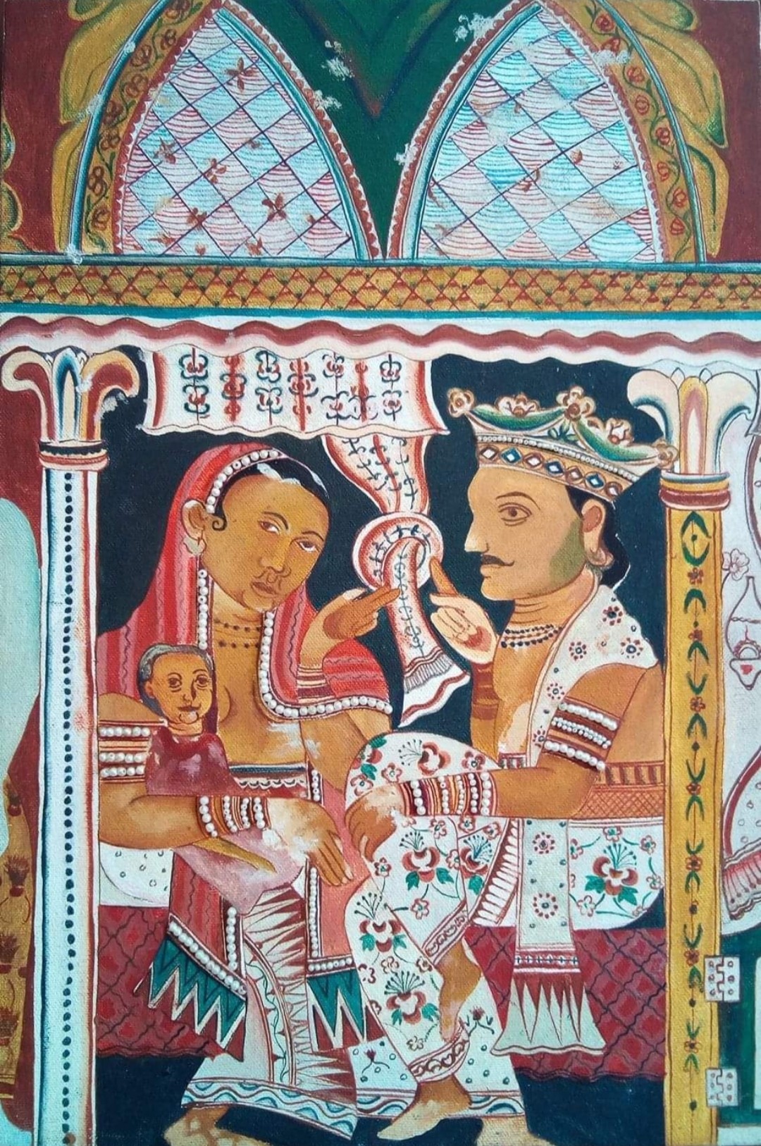 Traditonal Painting by Abhisheki Chamira