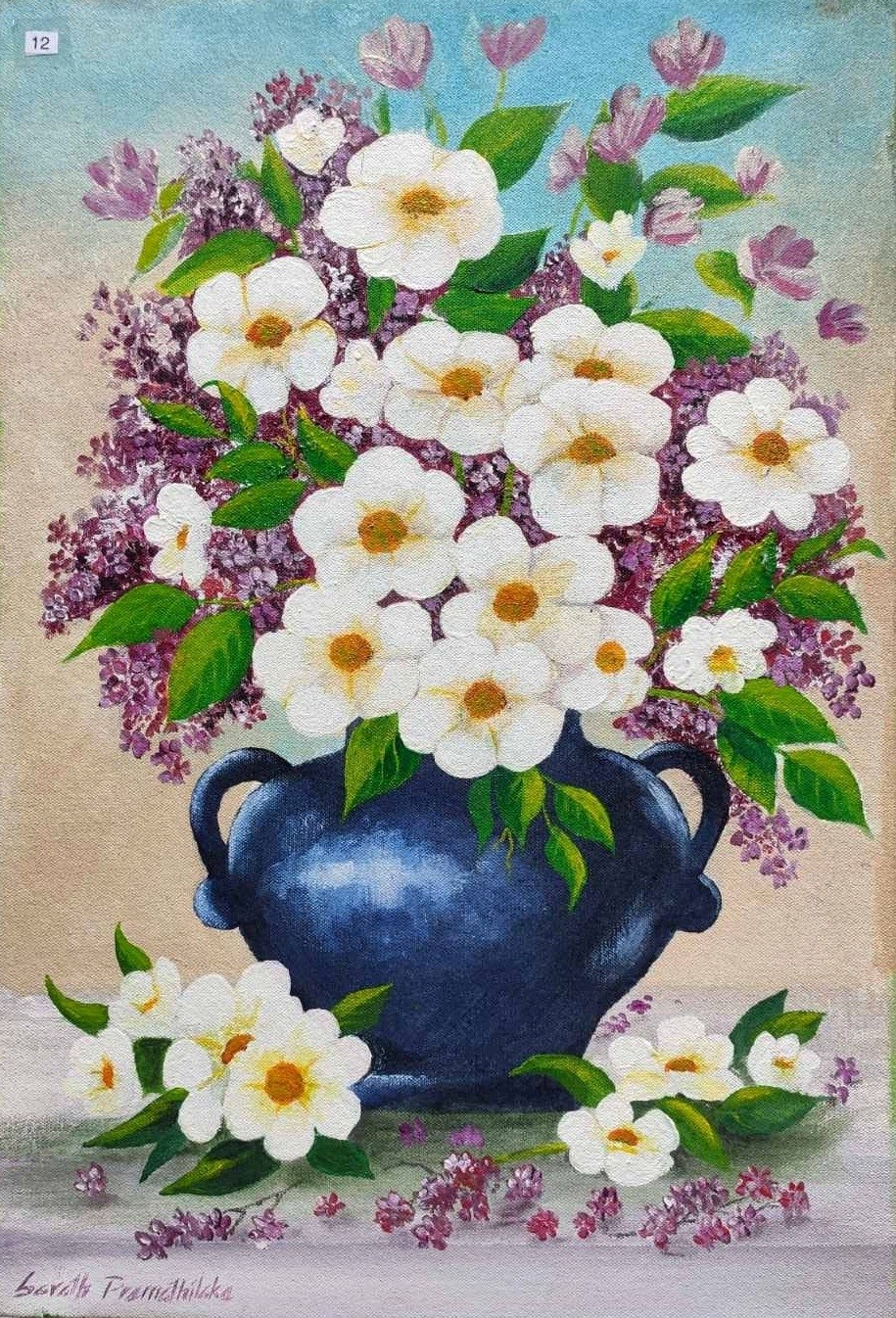 The flower vase by Sarath Premathilake