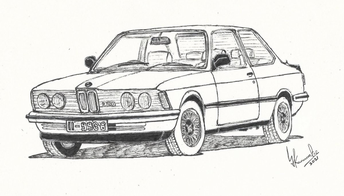 BMW E21 320 by Lahiru Karunaratne