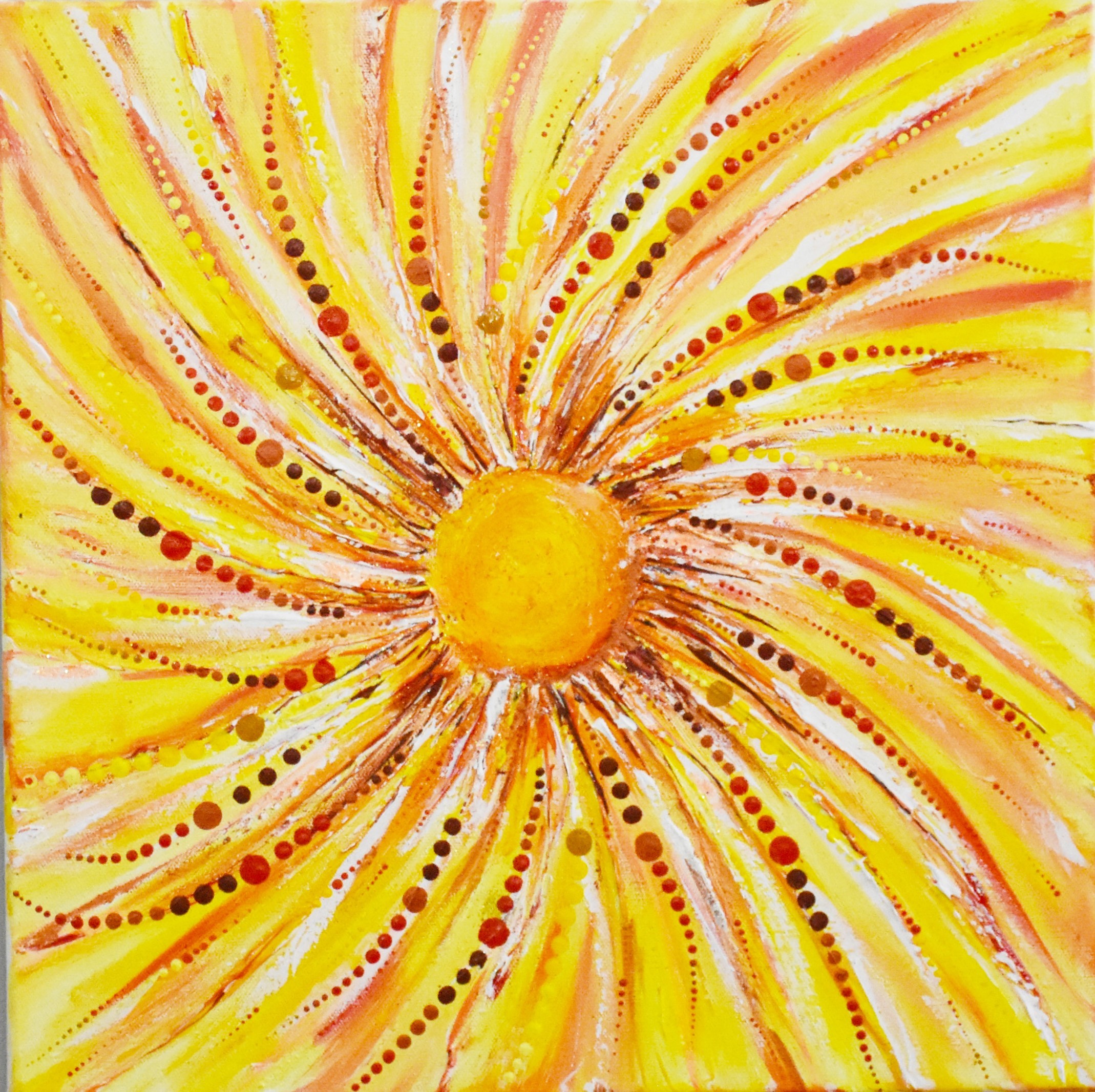 Birth of a Sunflower by Aysha Musthafa