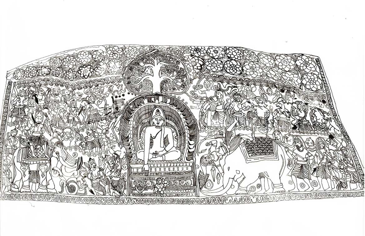 ’’Defeat of Mara and Buddhahood by Chammika Jayawardena