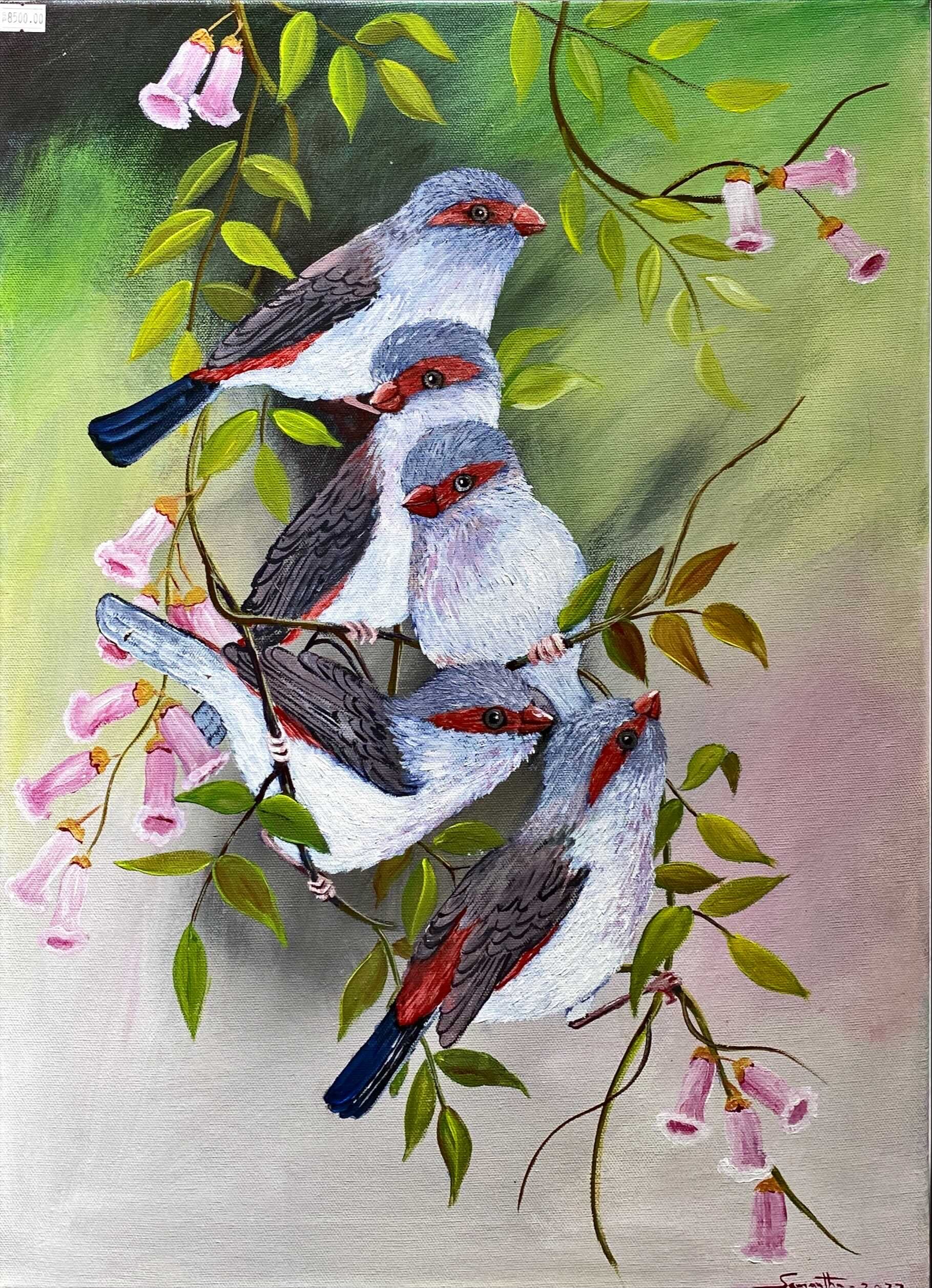 Love birds by Samantha Wijesinghe
