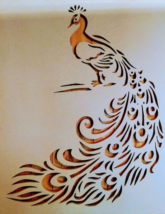 Modern Peacock by Manoj Warakapitiya