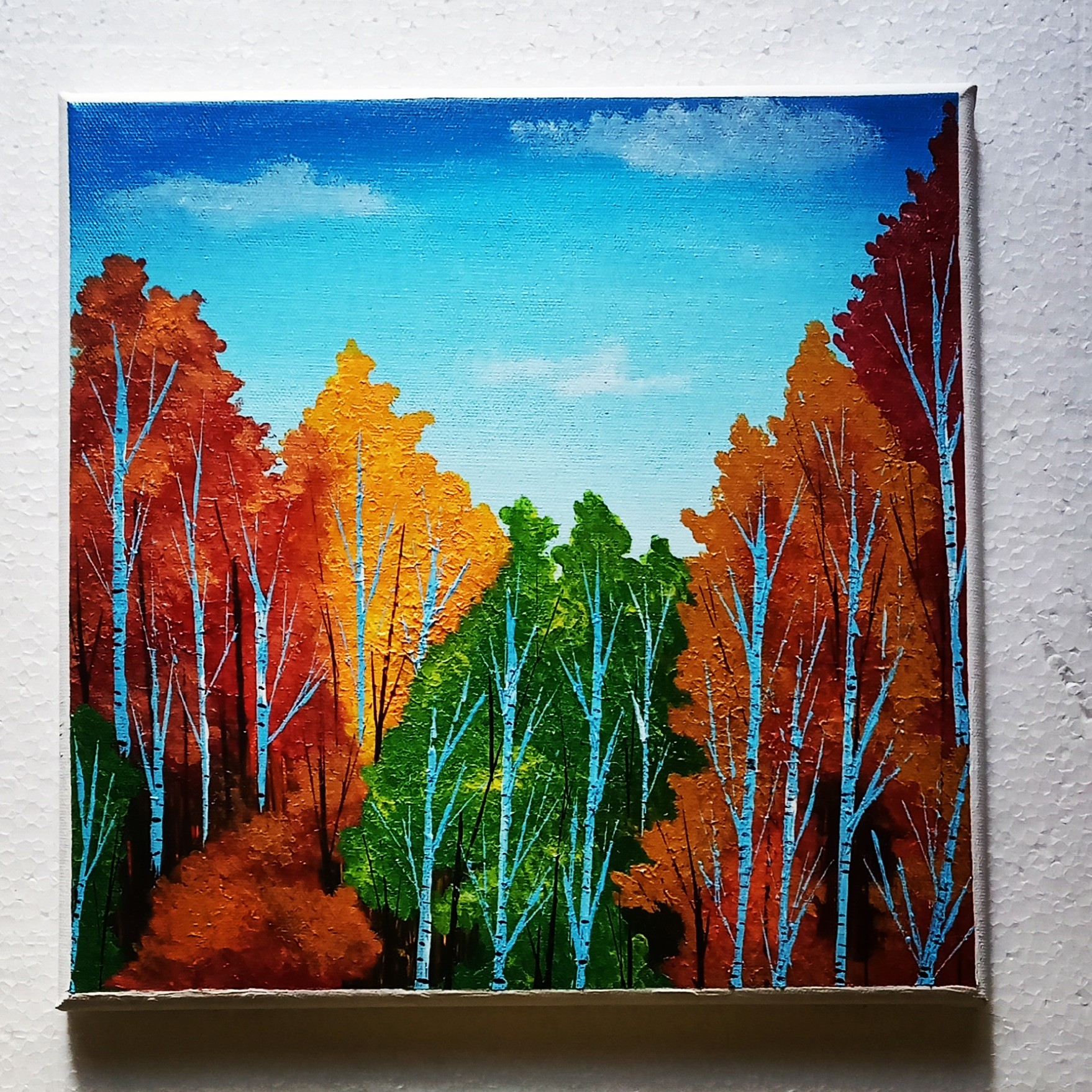 Landscape with pallet by Hasna Musawvir