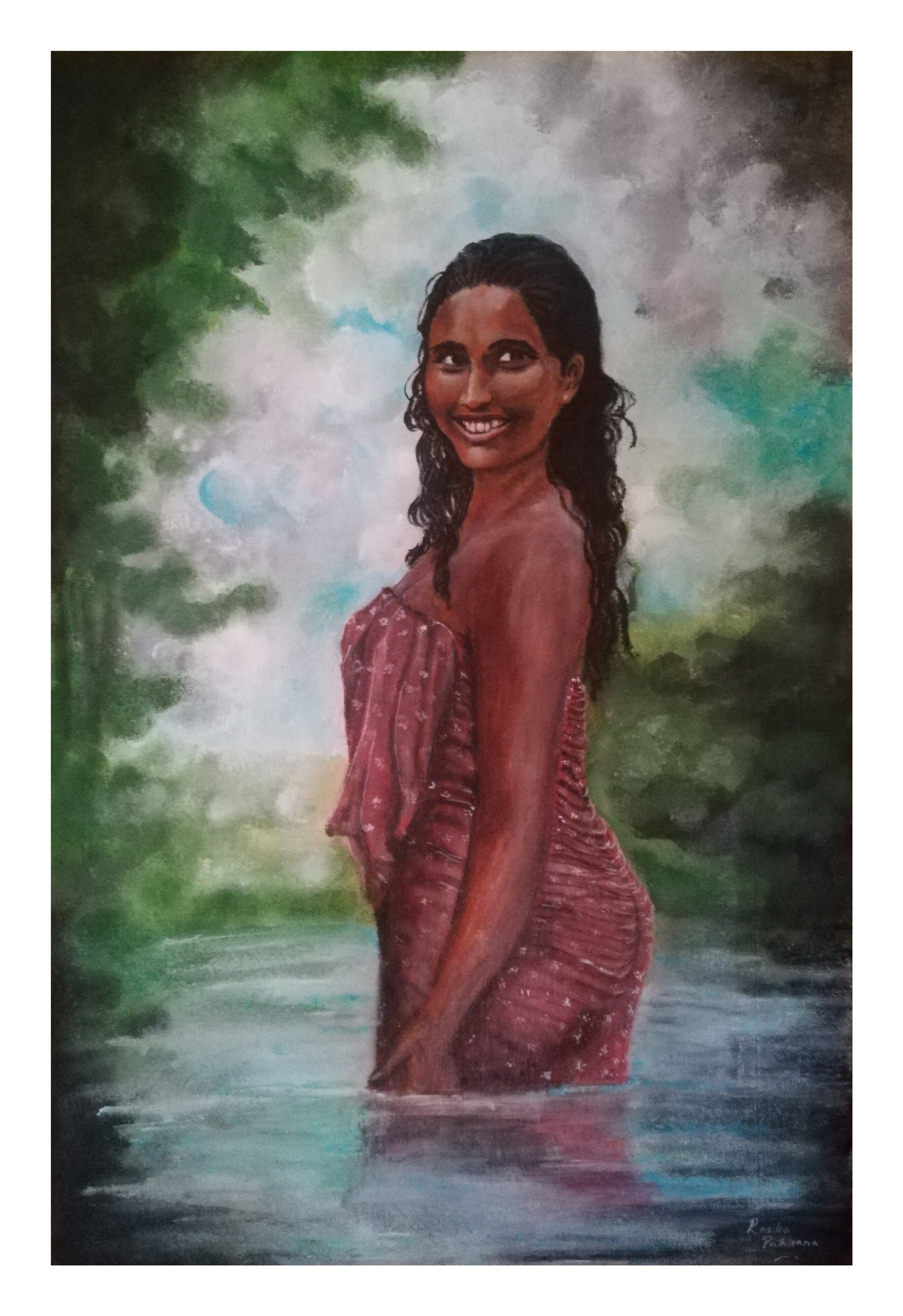Girl by the River by Rasika Pathirana