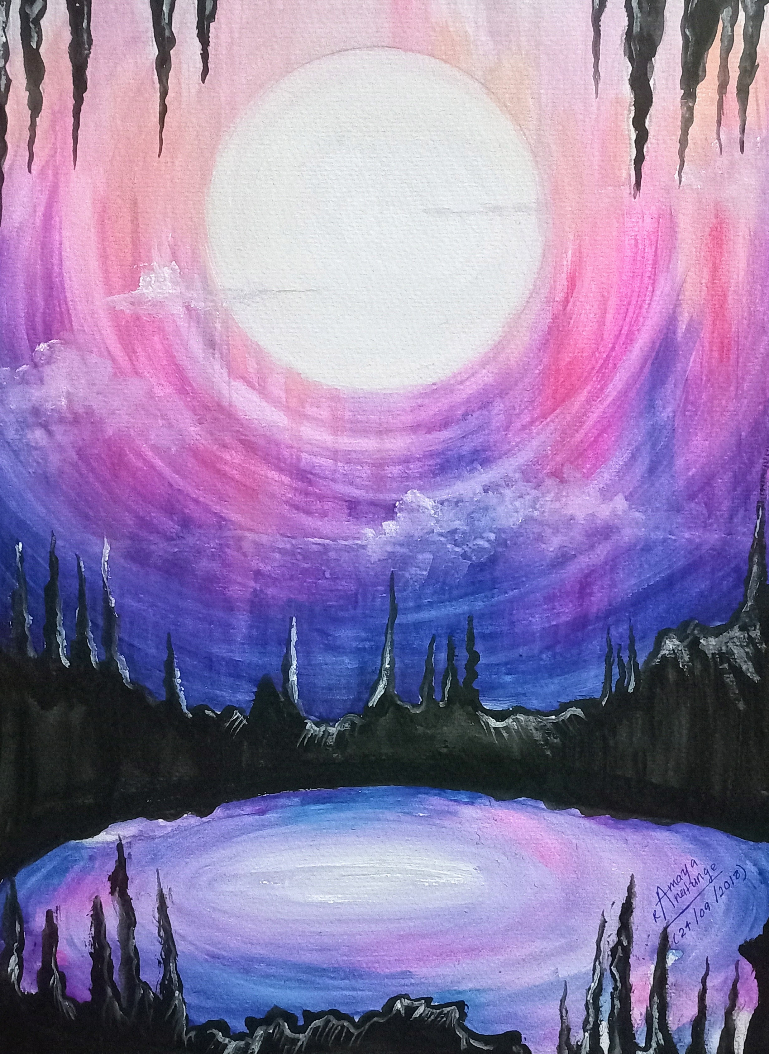 Moon Light Cave by Amaya Ranatunge