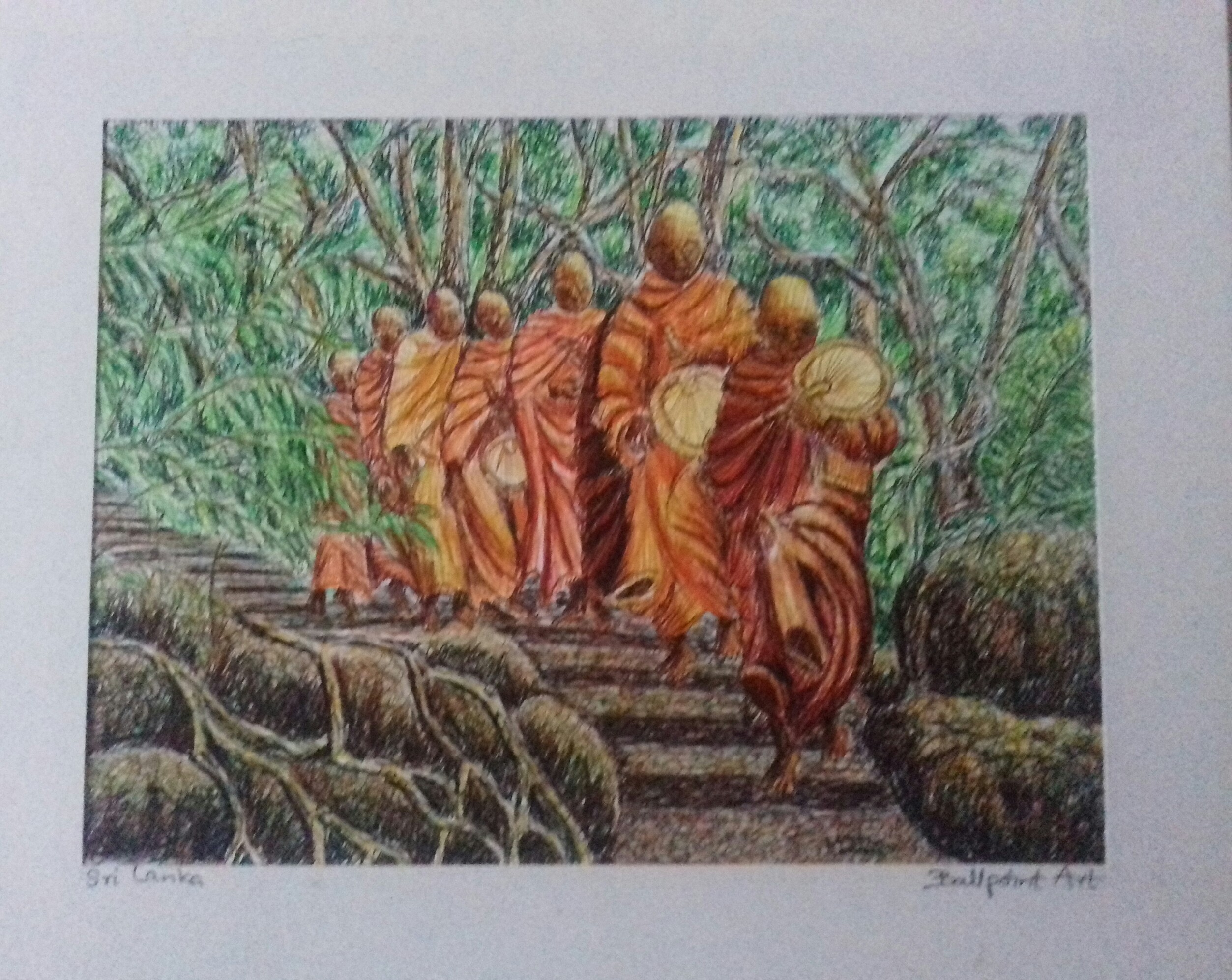 Monk by Champa Priyadharshani