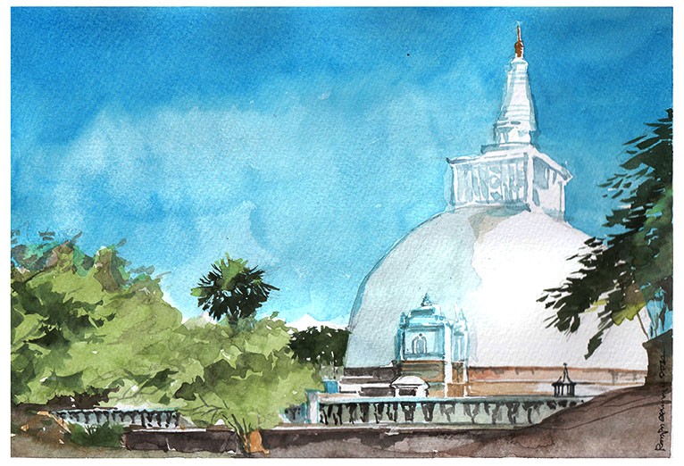 Anuradhapura by Ranjan Ekanayake