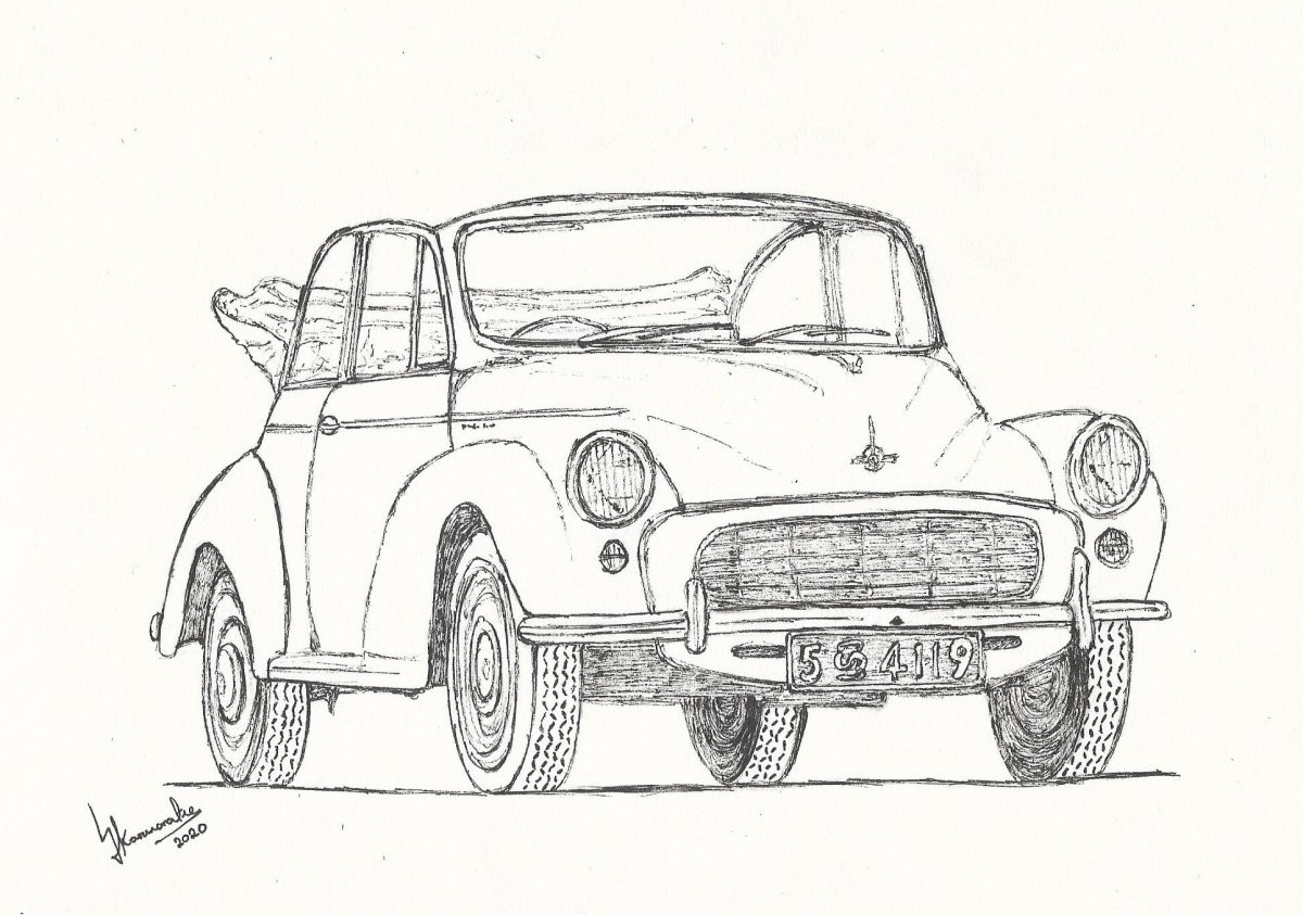 1969 Morris Minor 1000 Tourer by Lahiru Karunaratne