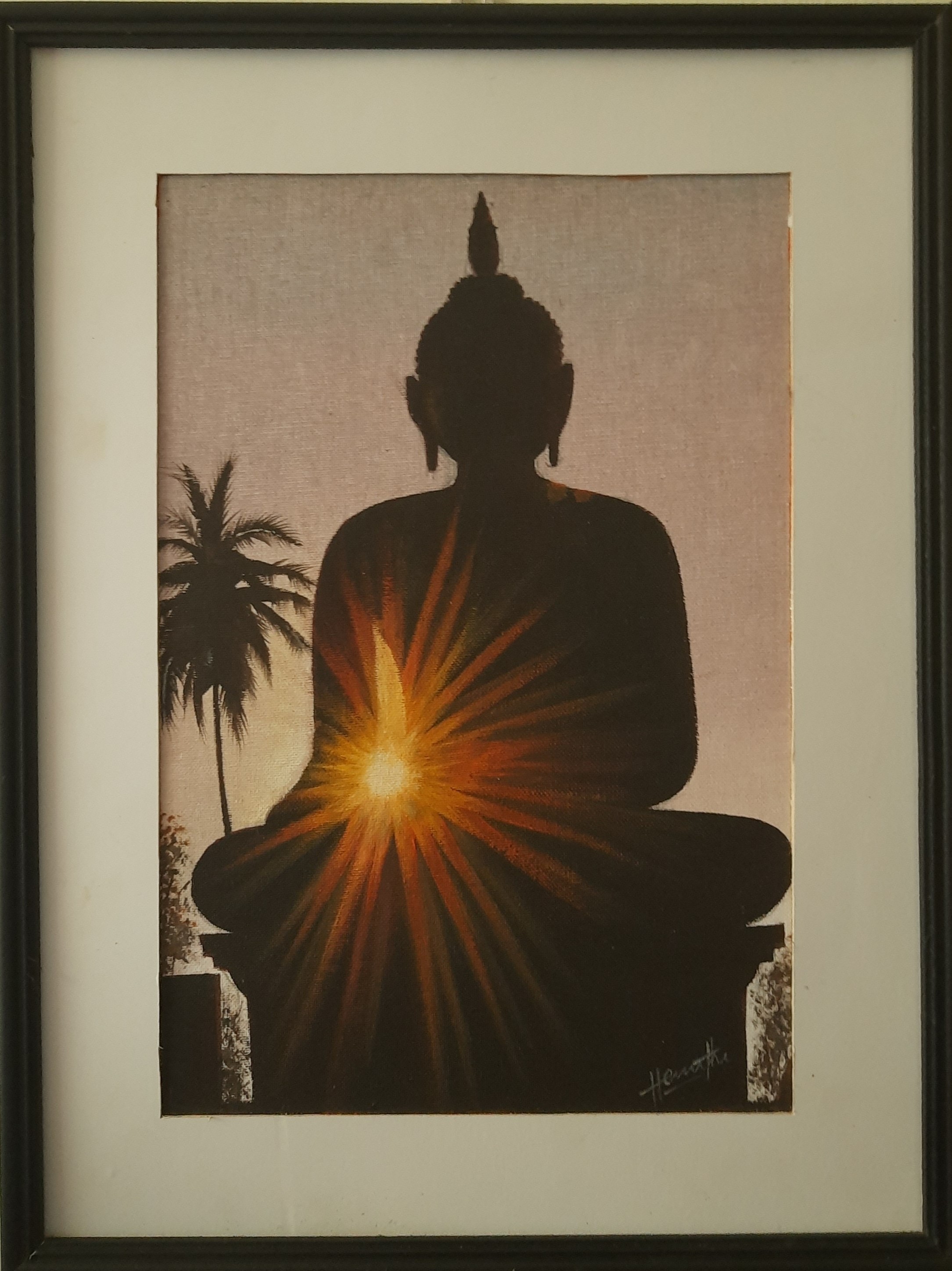 The Supreme Buddha by Hemantha Bogahawaththa