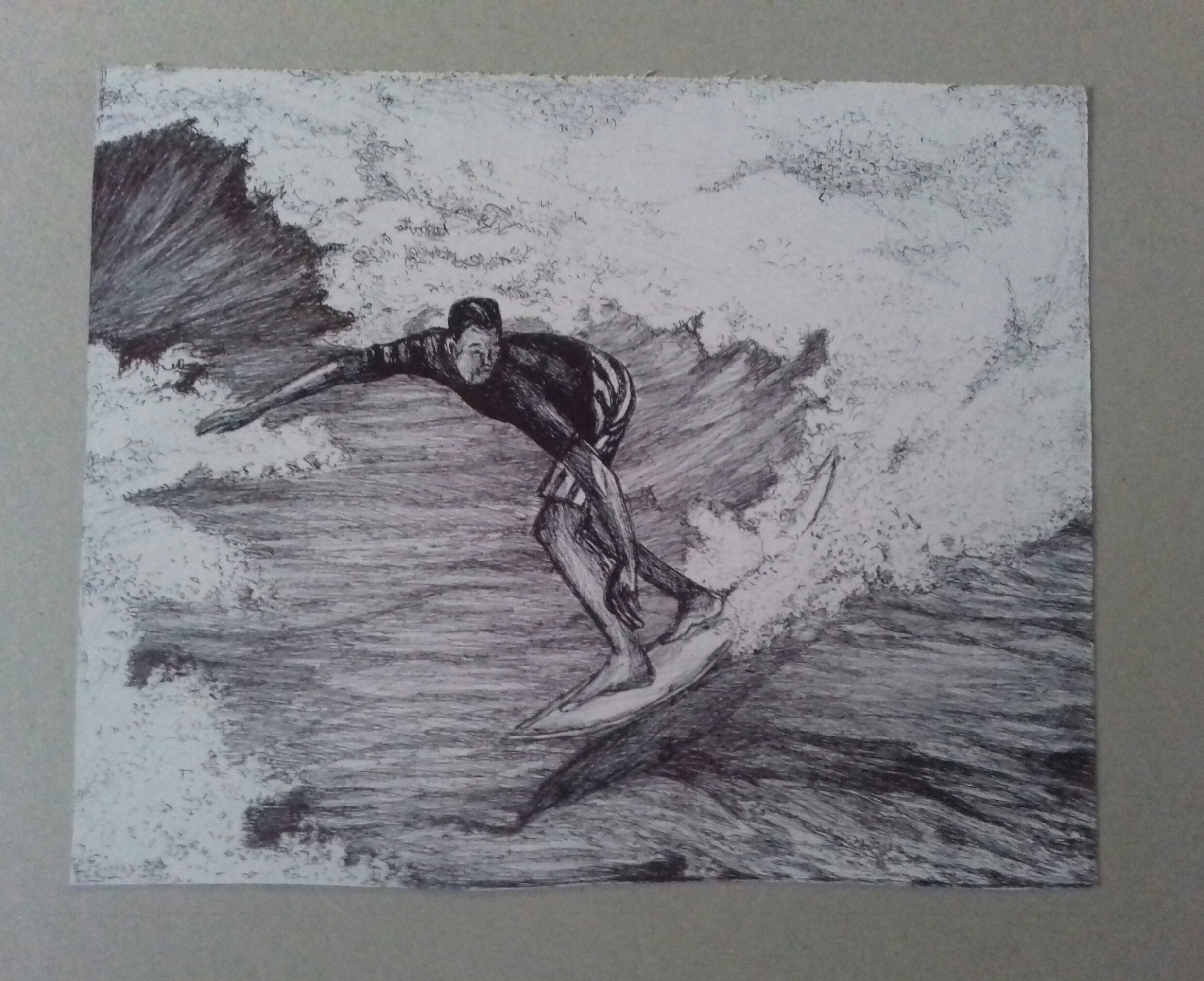 Surfing by Champa Priyadharshani