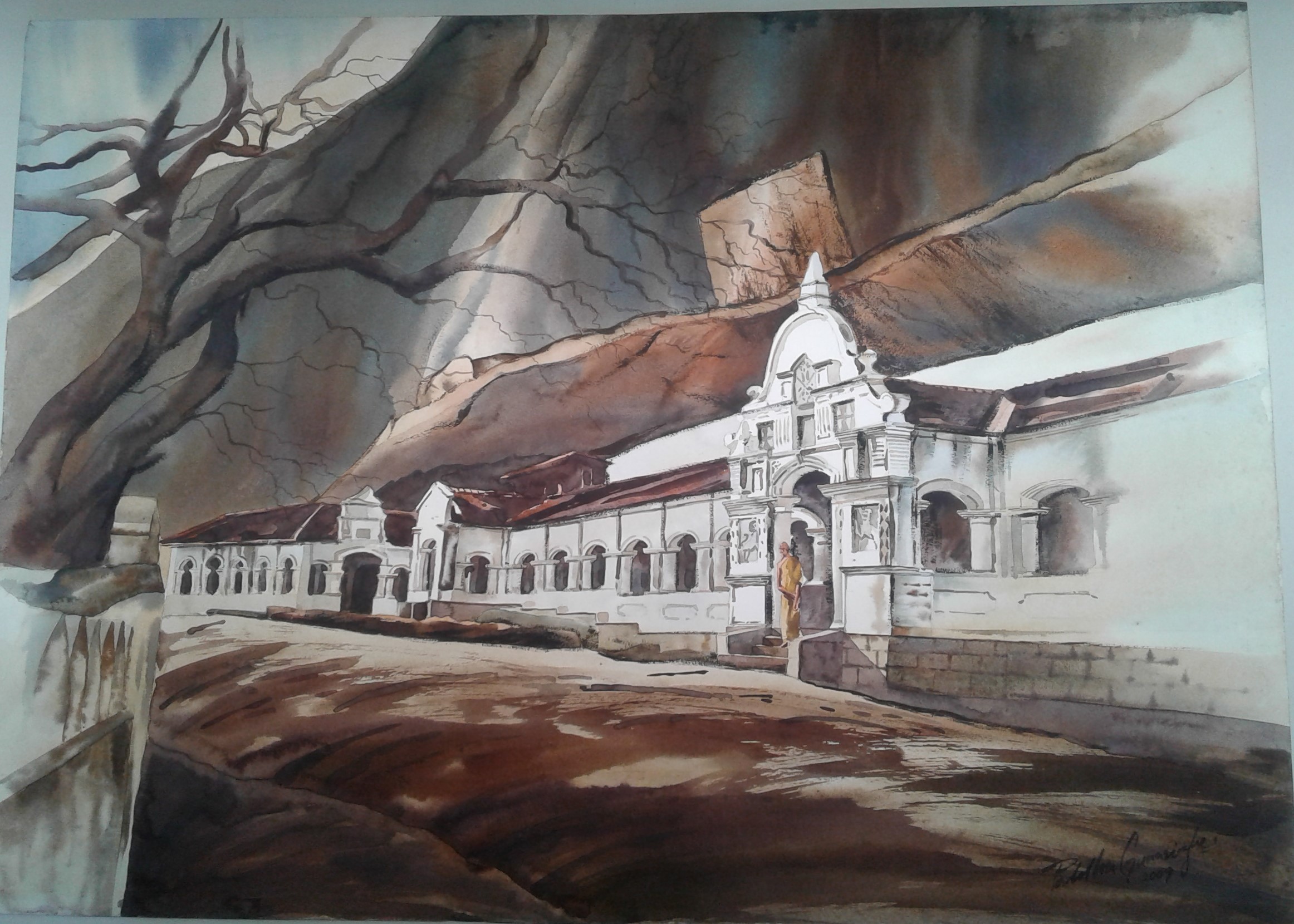 Dambulla by Palitha Gunasinghe