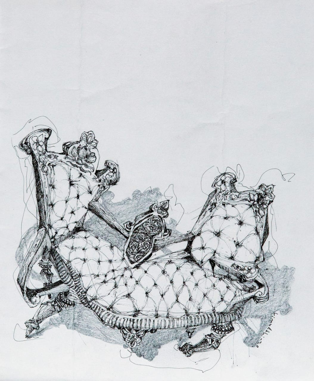 Lovers chair by Vimukthi Samaraweera