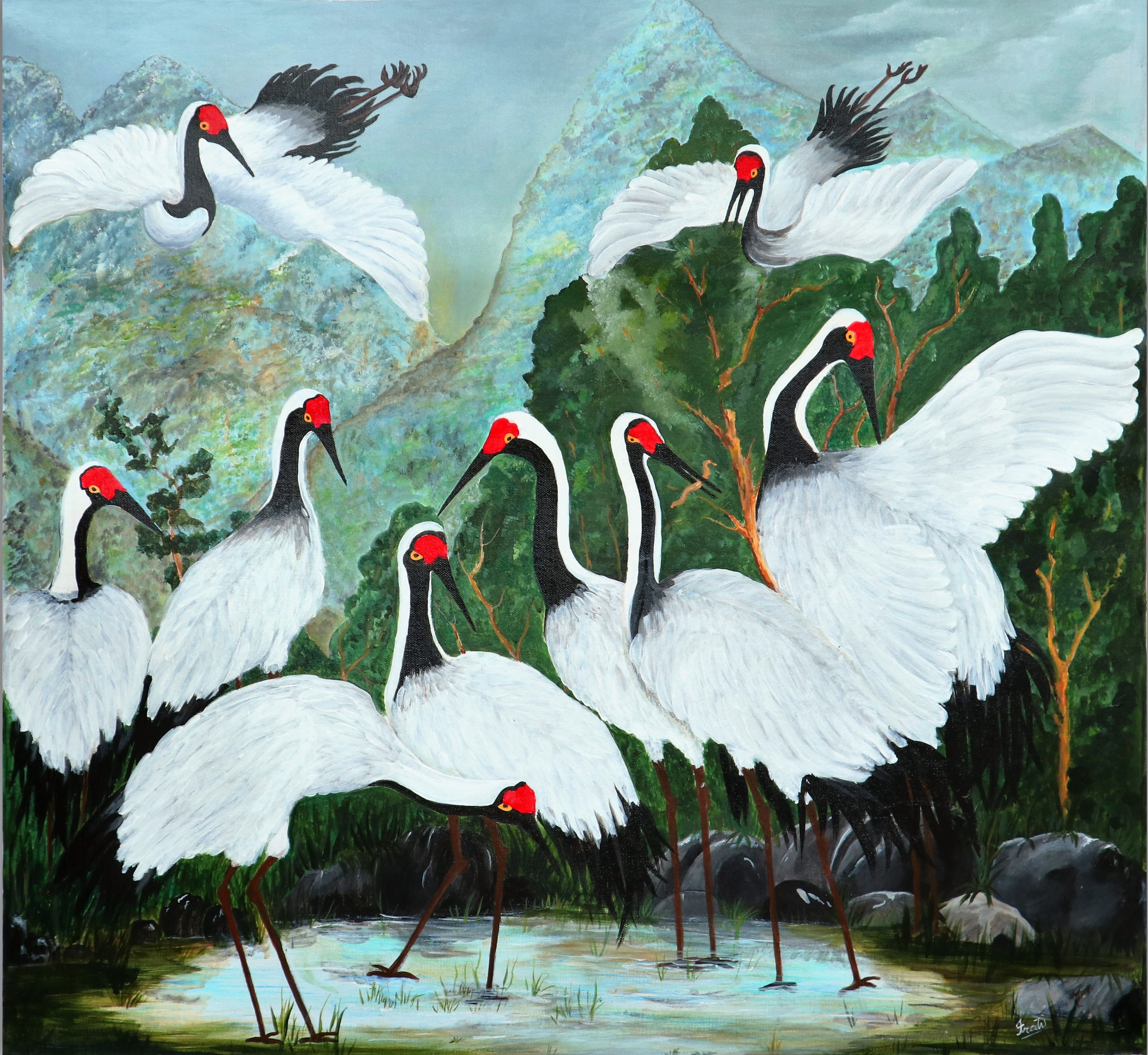 Storks by Iranganie Wickramasinghe