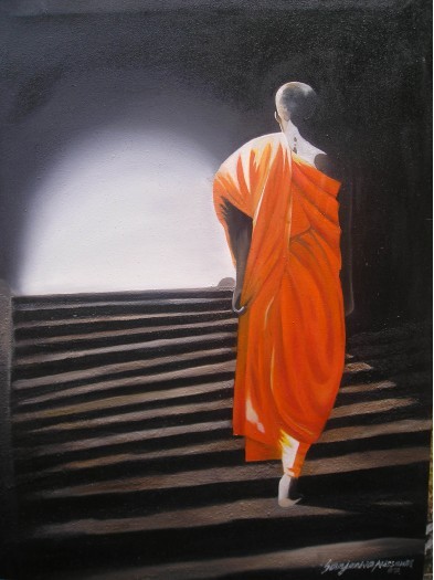 A Monk by Sanjeewa Nissanka
