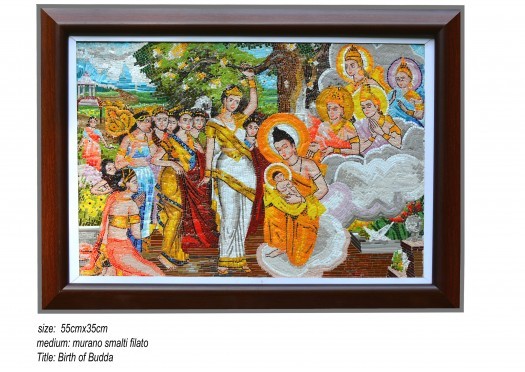 Birth of siddhartha by Niroshani K.B.A.