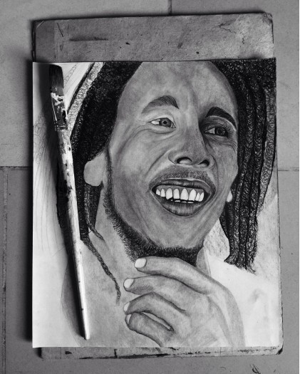 Bob Marley by Moshiharan Haran