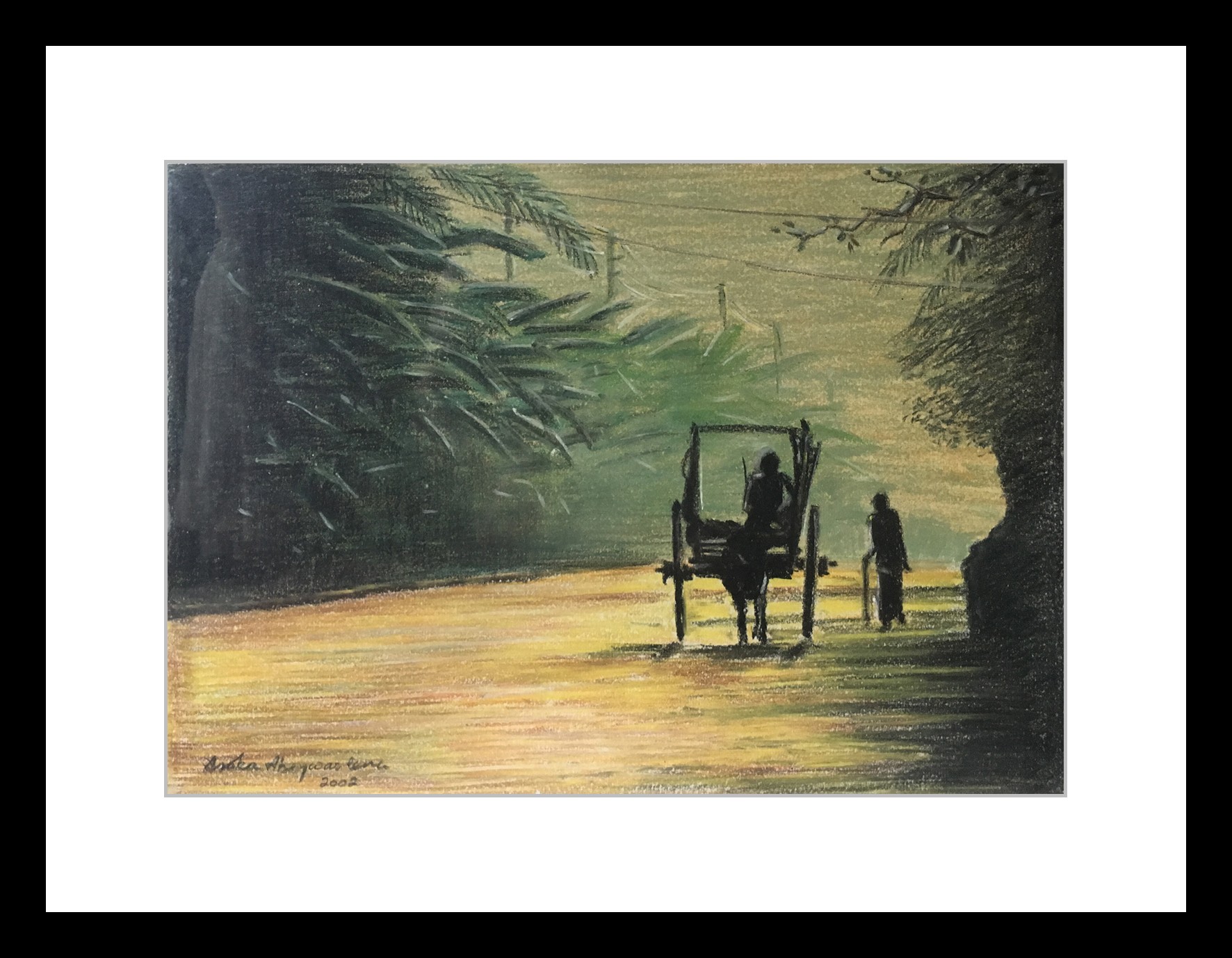 Bullock Cart by ASOKA ABEYWARDENA