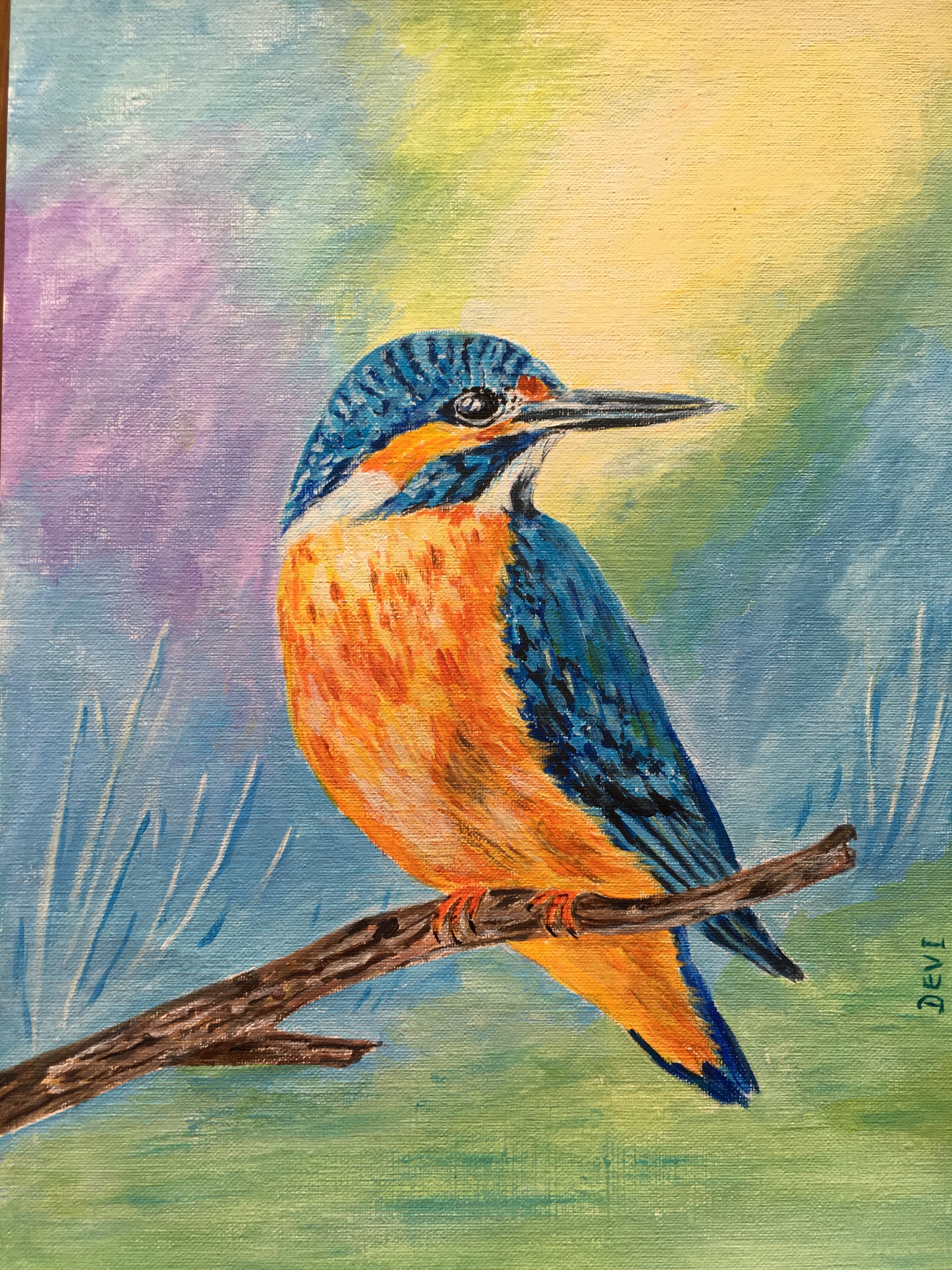 Common Kingfisher by Devika Ilayperuma-Florrimell