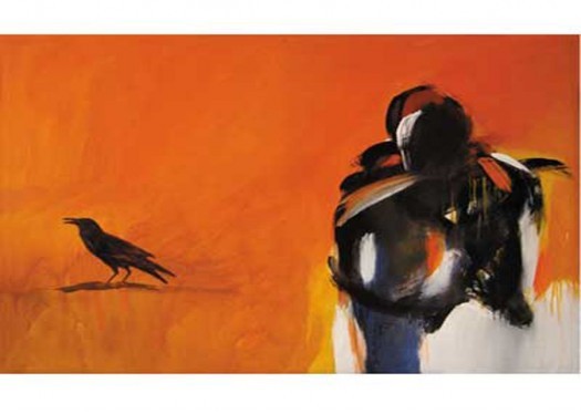 Crow in Love by B.A.Sudath Abeysekara