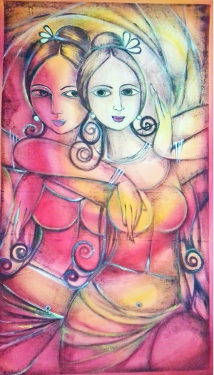 DANCING GIRLS by Vishaka Silver