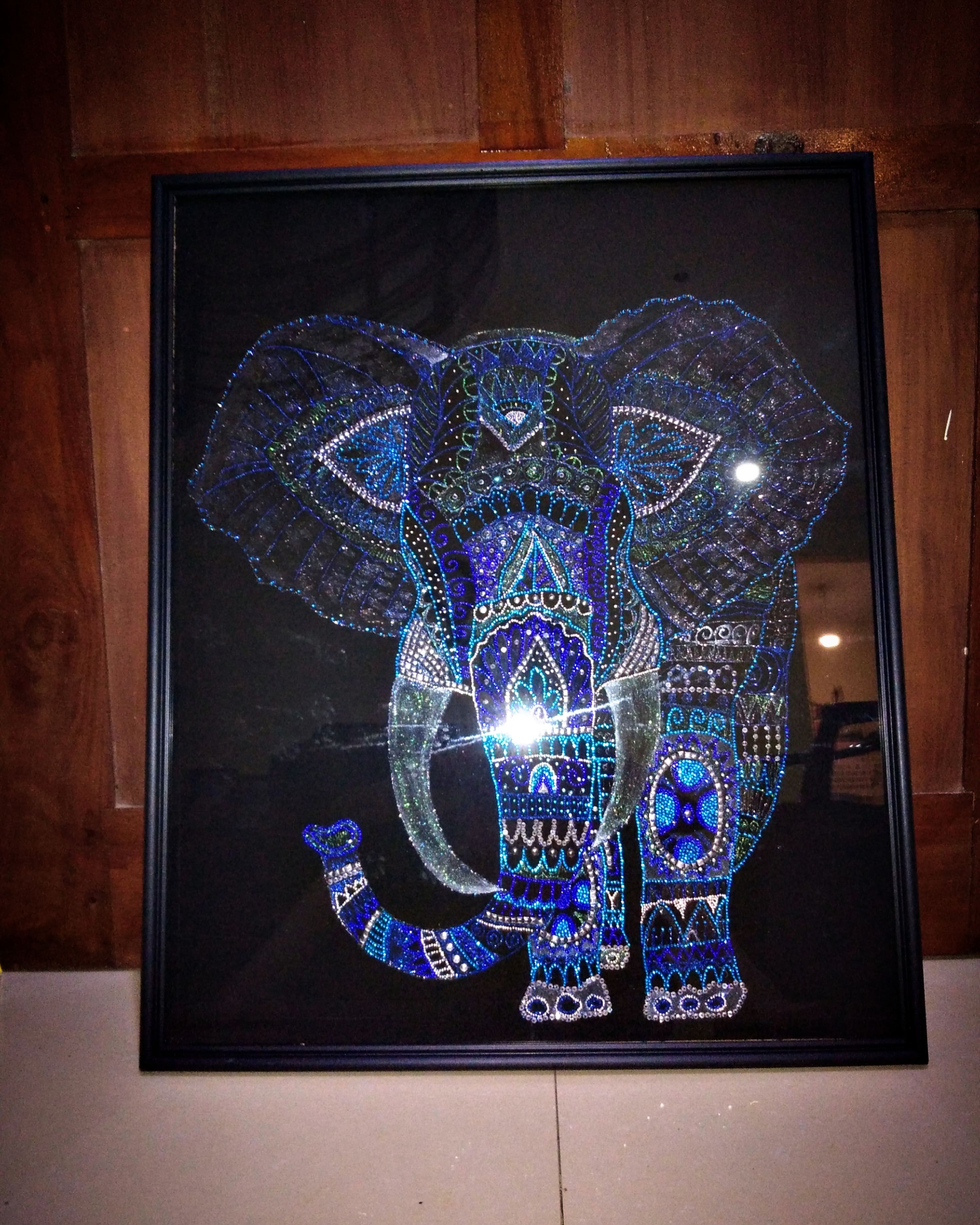 Elephant amazing artwork by Jayani Chethana