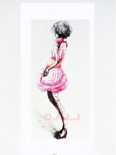 Fashion illustration - srilanka by Lasantha Dharmawardana