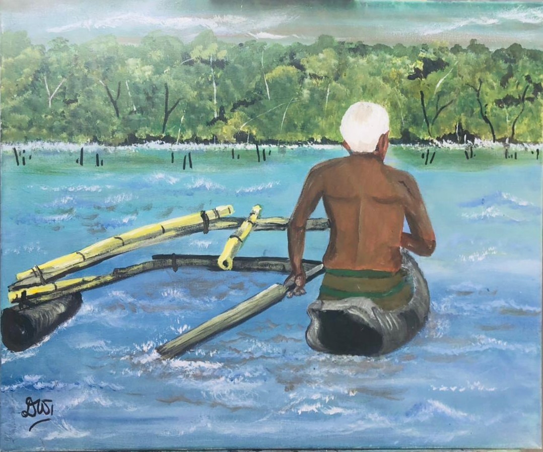 Fisherman by Deepthi Wijewardana