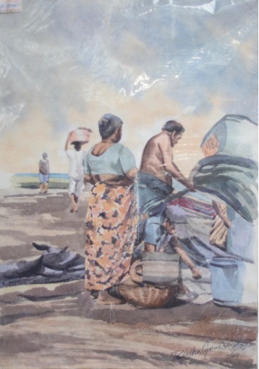 Fishermen by Palitha Gunasinghe
