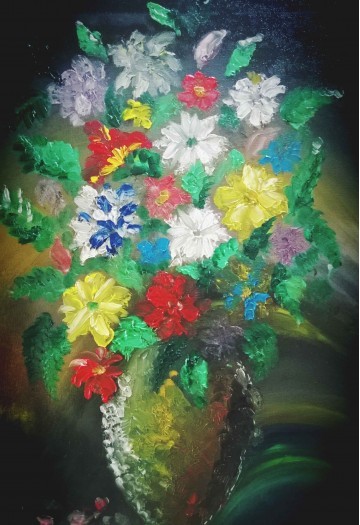 flower vase by Thejani Padipperuma