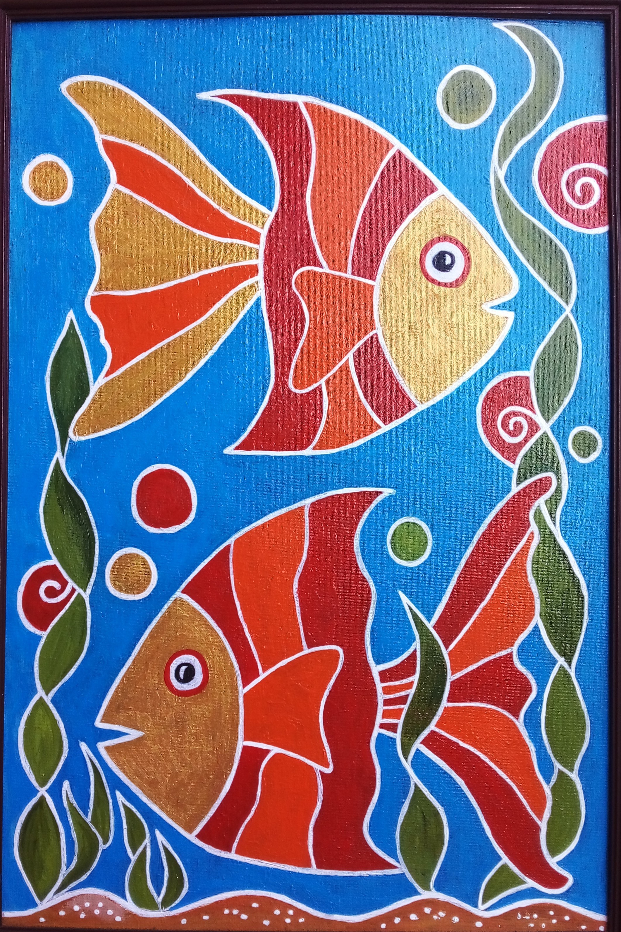 Goldfish by Dhamitha Rasangee