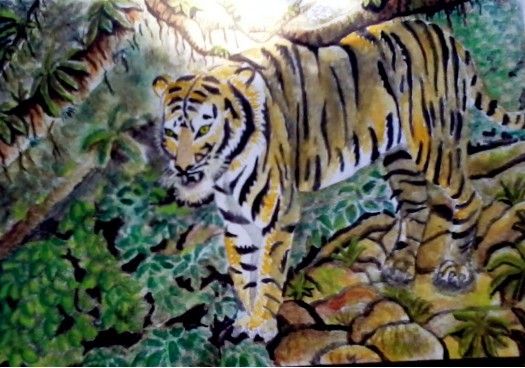 king of the jungle by Nithini Wathsala