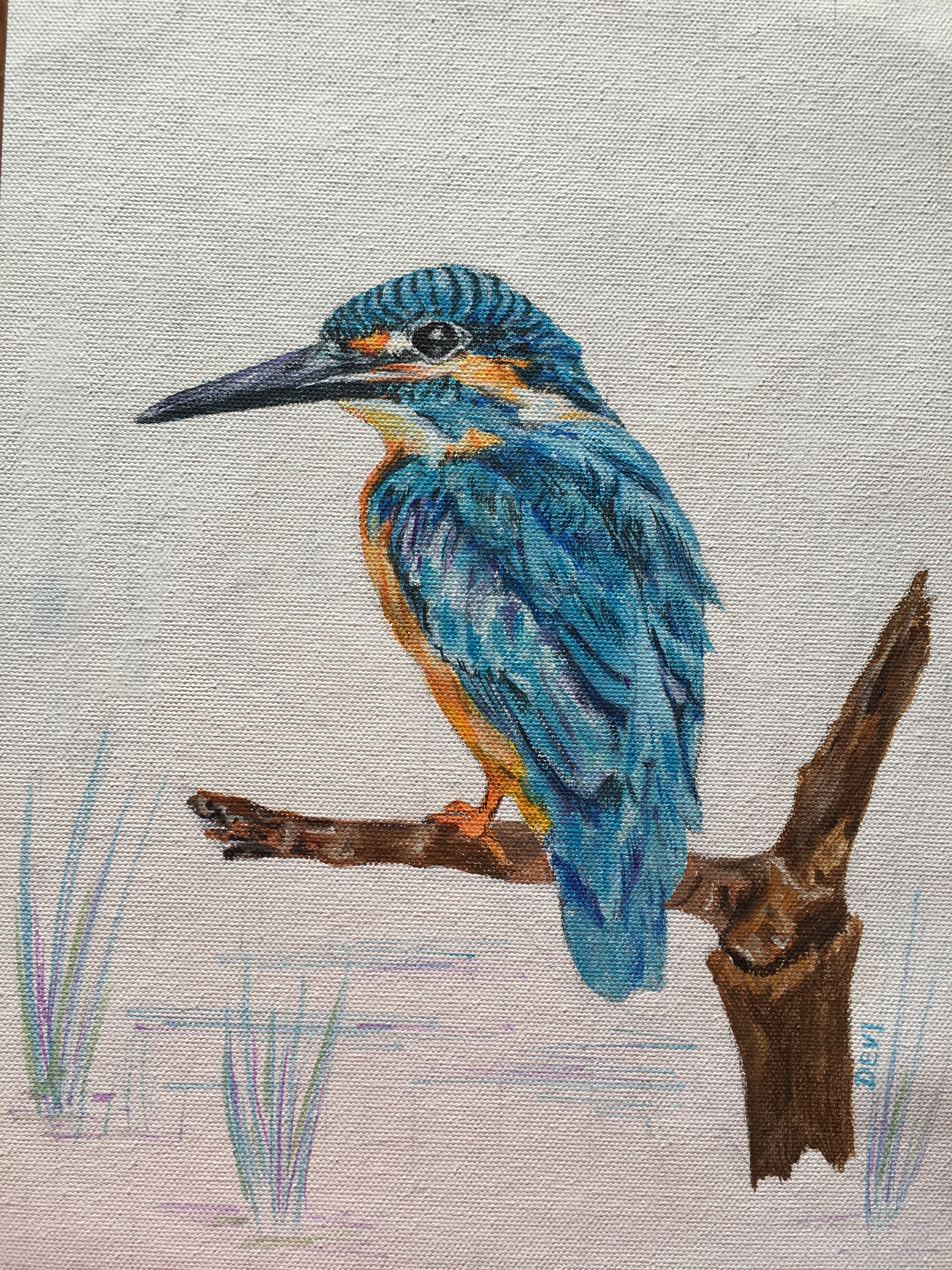 Kingfisher Blue by Devika Ilayperuma-Florrimell