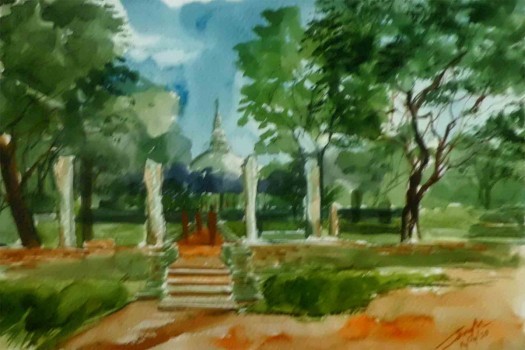 kiriwehera/ polonnaruwa by Senake Jayasinghe