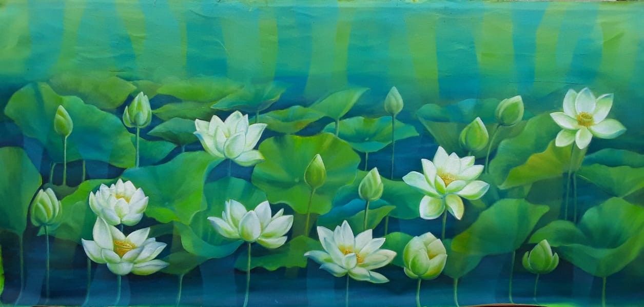 Lotus flower by Sampath Karunarathne