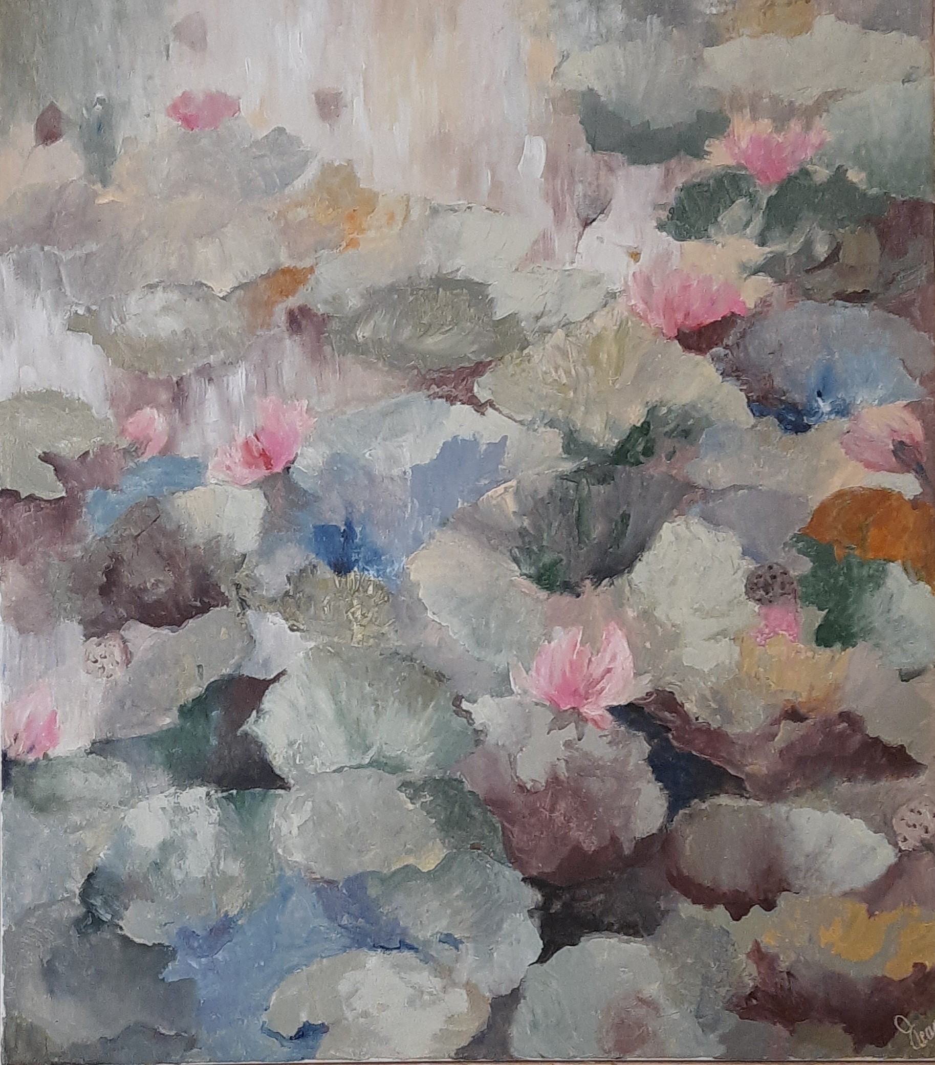 Lotus splendour by Jean wijesekera