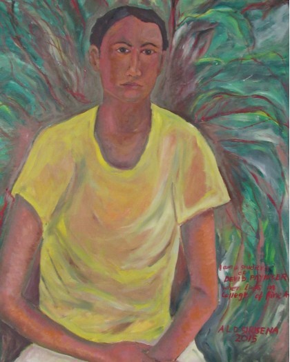 Male Figure by Sirisena A