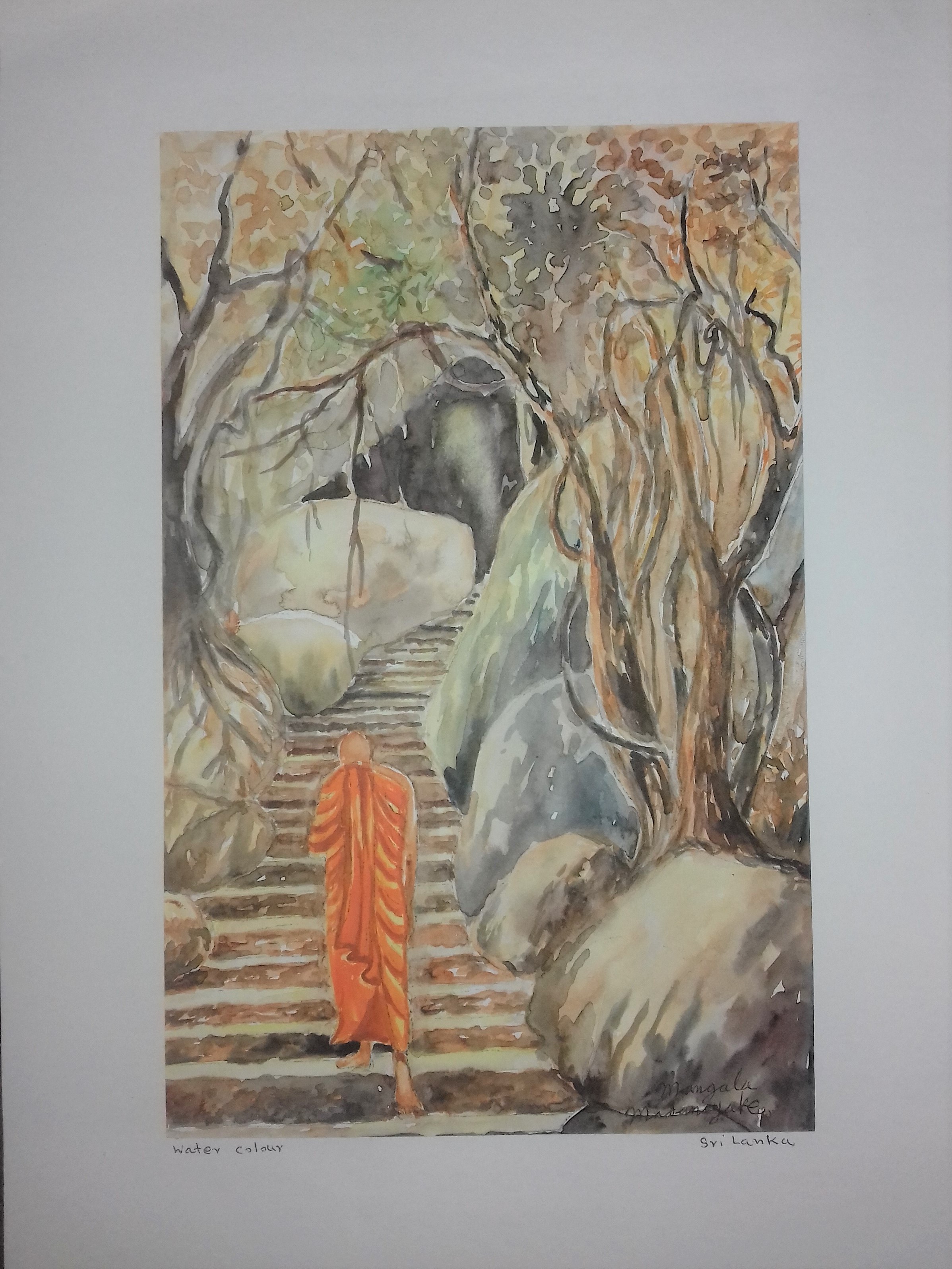 Monk by Mangala Madanayake
