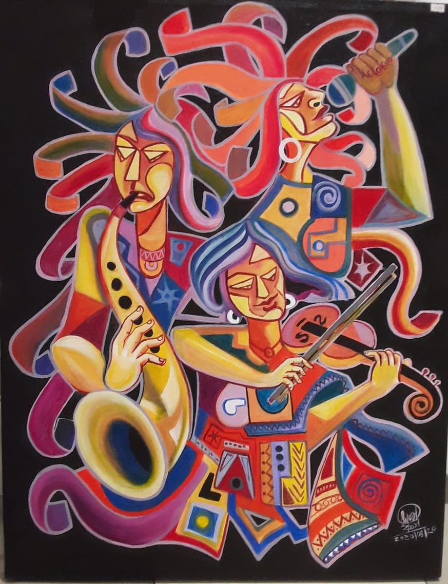 musical abstract by SUMITH FERNANDO