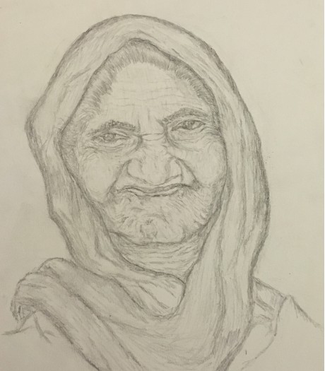 Old Women by Saman Dissanayake