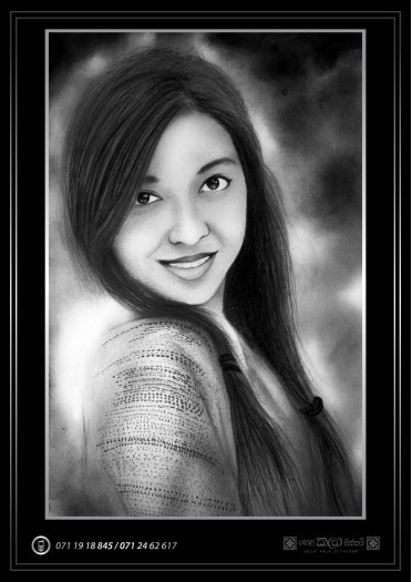 Pencil Portait by Hela Kala Siththam