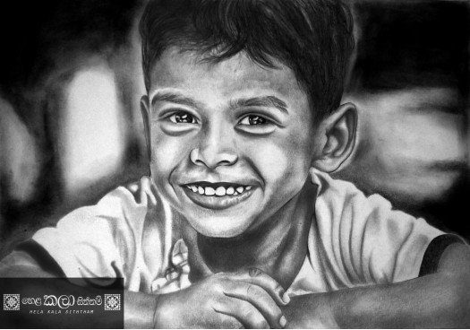 Pencil Portrait by Hela Kala Siththam