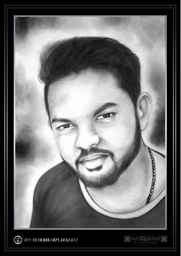 Pencil Portrait by Hela Kala Siththam