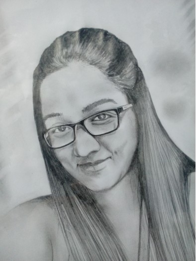 Pencil Portrait by Arunaka Ranga