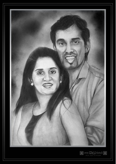 Pencil Portrait by Hela Kala Siththam