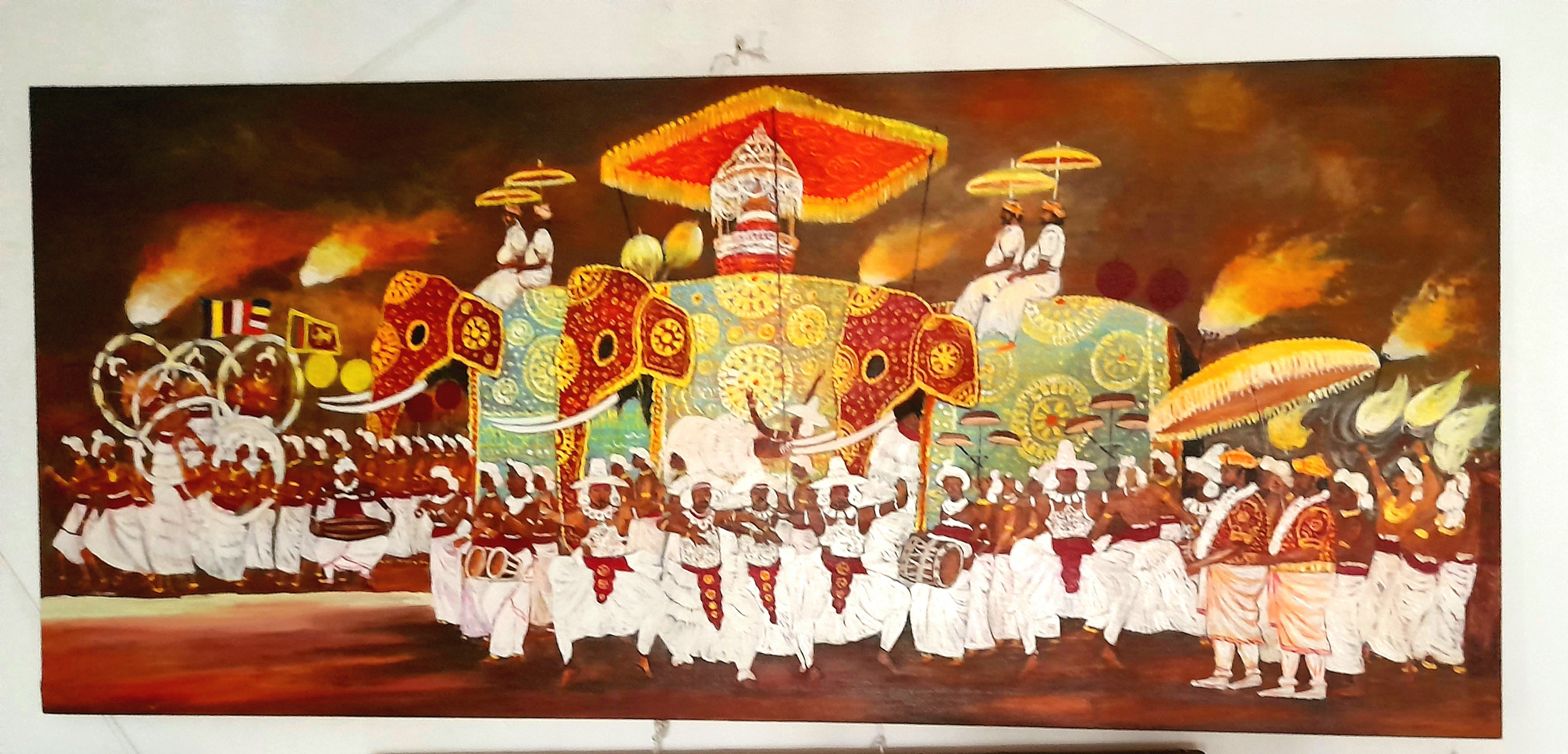 Perahera by Mangala Madanayake