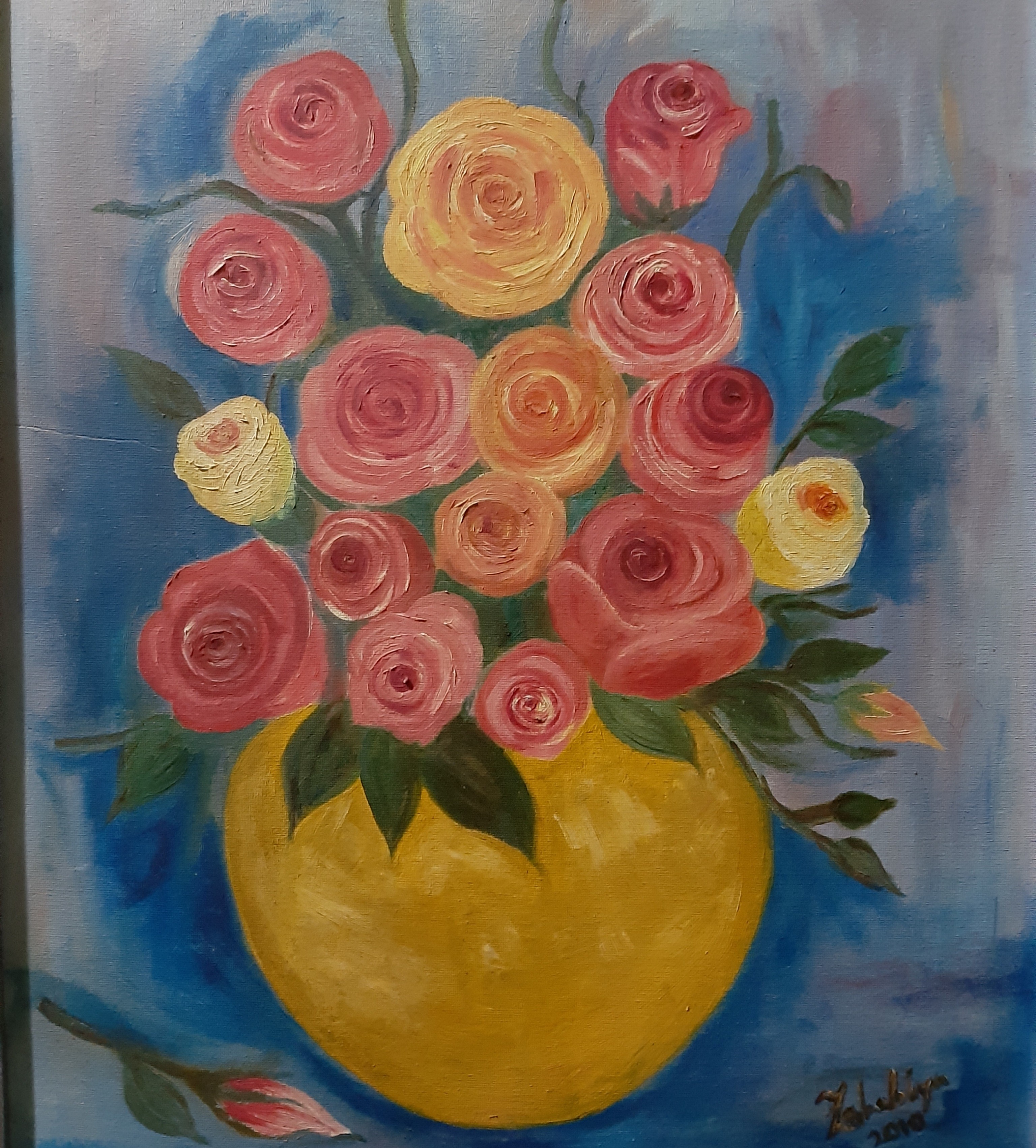 Rose bouquet by Zahabiya Amiruddeen