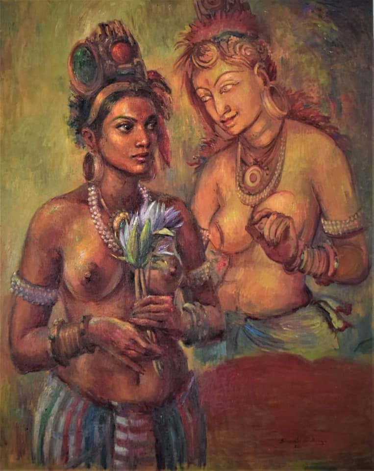 Seegiri Damsels by Shanaka Kulathunga